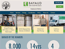 Tablet Screenshot of bayauddocumentservices.org